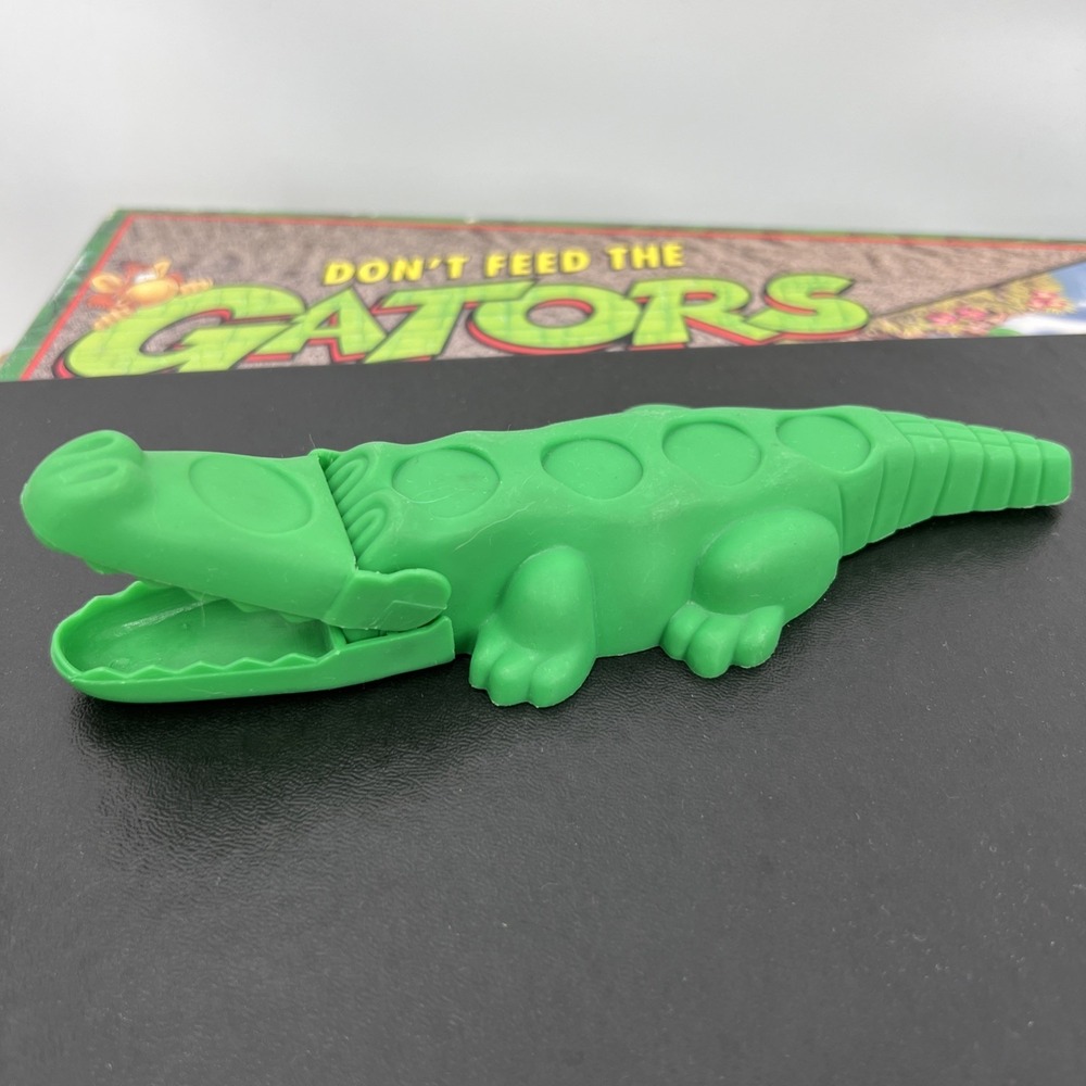 Don't Feed The‎ Gators Replacement Piece Alligator Green 1992
